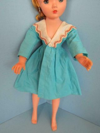 Vintage Dress For 18 - 20 Inch Fashion Doll 1950 