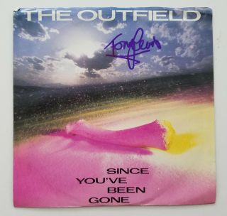Tony Lewis Of The Outfield Signed Since You 