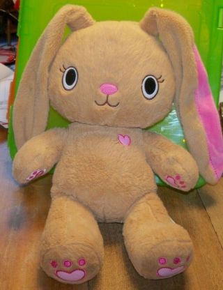 Build A Bear Babw Kabu Pawlette Bunny Rabbit 17 " Tall Eyelashes & Pink Nose