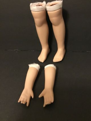 Porcelain Doll 4”arms - 6” Legs - Parts Restore Replace (p8)