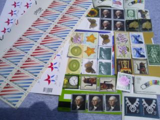 Postage Stamps - $ 100 Face Value - U.  S.