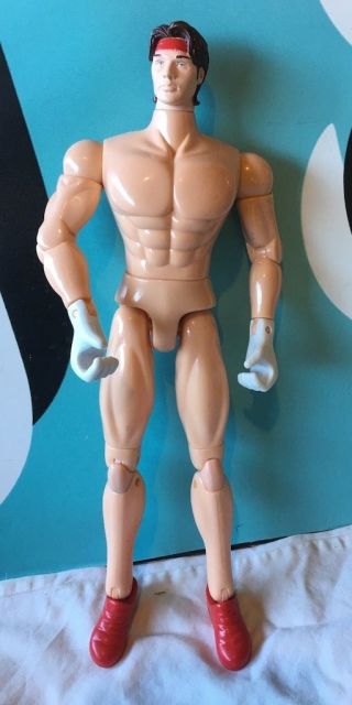 Bandai 2002 Power Rangers Nude Action Figure Ken Doll Posable Wild Force 12”