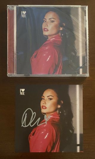 Demi Lovato Signed Autographed “i Love Me” Limited Edition Alternate Cd W/proof