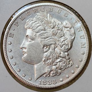 1883 S Morgan Silver Dollar - Choice Bu / Ms / Unc