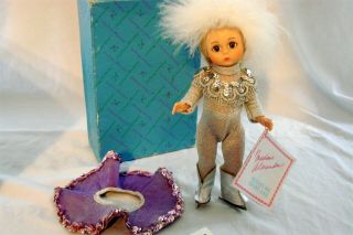 Vintage Madame Alexander Doll Ice Skater 303 Blonde Hair Blue Eyes Box