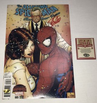 Stan Lee " Renew Your Vows” 8x10 Signed Photo Auto Spider - Man 005