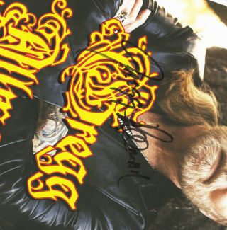 Gregg Allman autographed concert poster 2009 2