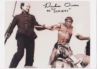 Zulu Dickie Owen Signed Photo Schiess Baker Warrior Rorkes Drift
