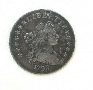 1798 Draped Bust Silver Dollar