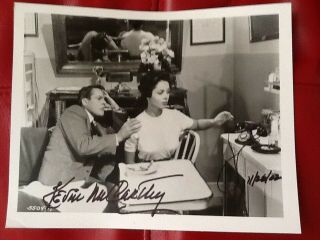 Kevin Mccarthy Signed Photo " Invasion Of The Body Snatchers " 1956 Dana Wynter