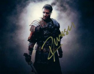Russell Crowe Autographed 8x10 Picture Signed Photo And