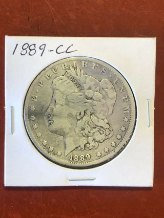 1889 Cc Morgan Silver Dollar Rare Key Date // Old Time Cleaning