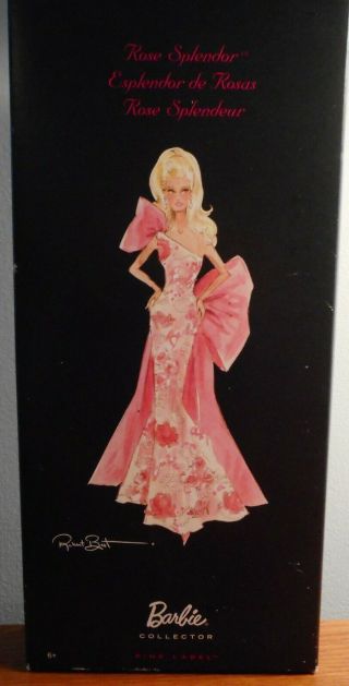 Caucasian Rose Splendor 2010 Barbie Doll