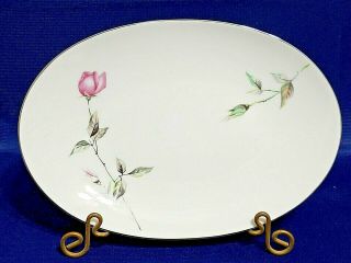 Hard To Find Style House Dawn Rose Gravy Boat Drip Plate Or Small Vegie Plate