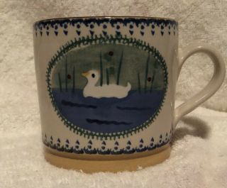 Landscape Duck By Nicholas Mosse Pottery Large 3.  5” Mug 12 Oz Made In Ireland