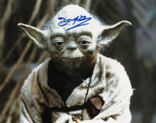 Deep Roy Signed Autographed 8x10 Photo Star Wars Yoda