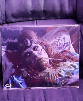 Linda Blair The Exorcist Signed Autographed 8x10 Photo Bam