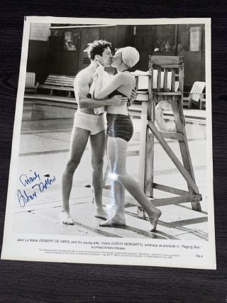Robert De Niro Signed Photo Vintage 8x10