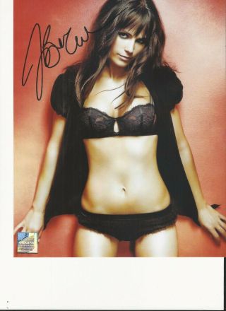 Jordana Brewster/ Fast And The Furious,  Sexy Lingerie Signed Autograph 8x10