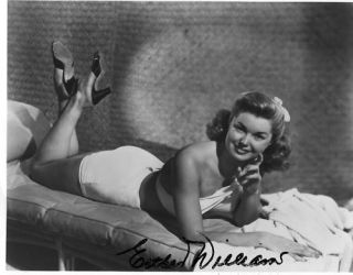 Esther Williams Signed Photo 8x10 Sag20 Choice Of 3 Different