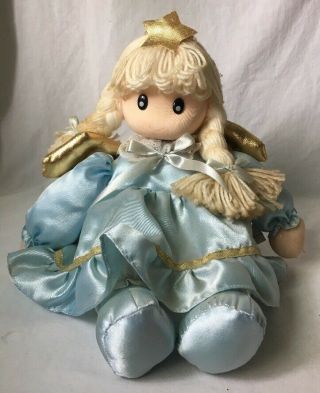 Musical Angel Doll Plays It’s A Small World Wind Up By Berkley Designs