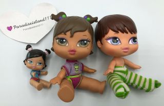 Bratz Babyz Doll Yasmin 5” Dolls X2 & Tiny Baby