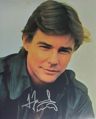 Jan - Michael Vincent Hand Signed 8x10 Photo W/ Holo Airwolf