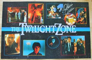 The Twilight Zone Movie 11x17 Fan Poster Signed By Cherie Currie