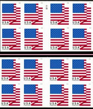 Us American Flag Forever Stamps 2018 Usps Us First Class Postage 100 Ct