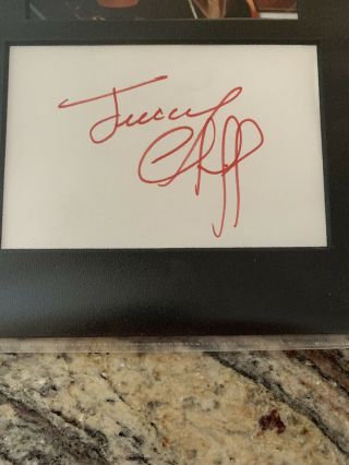Reggae Legend (72 Years Old) Jimmy Cliff 4 X 6” Signed Autograph With