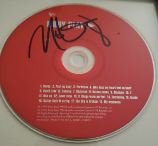 Moby Play signed CD and cover signed 2 times and framed. 3