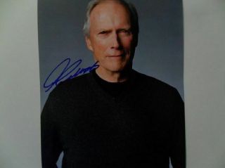 Clint Eastwood " Grand " 8x10 Signed Photo Auto