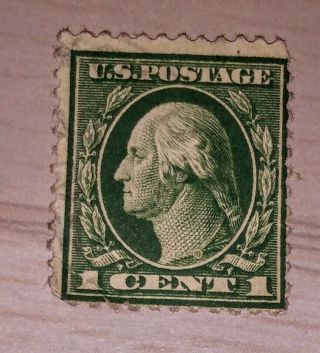 1922 George Washington 1 Cent Stamp Rare Uncancelled Us Post Scott 544very Good