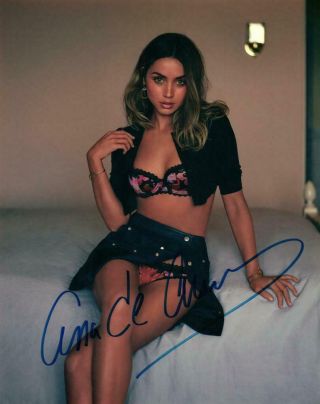 Ana De Armas Autographed 8x10 Signed Photo Picture With