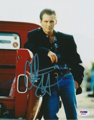Christian Slater Signed 8x10 Photo Psa/dna The Legend Of Billie Jean Autographed