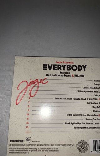 Signed Logic Booklet With Cd