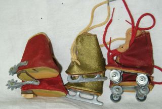 Terri Lee Ginny Doll Western Boots Cloths Roller Ice Skate Shoe Madam Alexander
