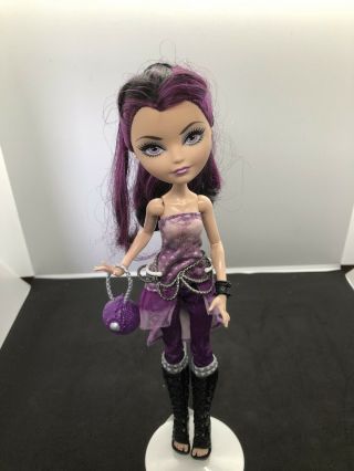 Mattel Ever After High Doll Raven Queen Legacy Day Evil Dressed W/ Purse