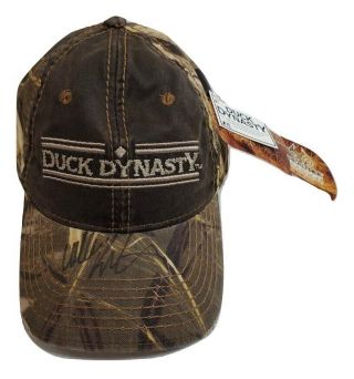 Duck Dynasty Cast & Crew Hat Signed By Willie Robertson Authentic Autograph Nwt