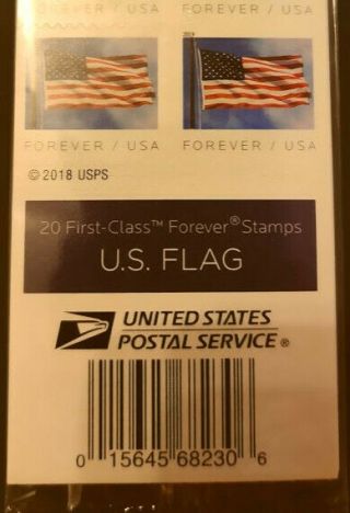 100 Usps Forever First - Class Stamps (worth $55),