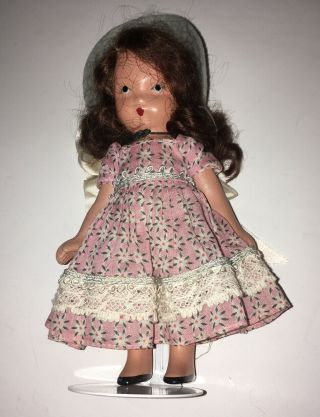 Vintage Bisque Nancy Ann Storybook Doll 115 Lucy Locket 5.  5 "