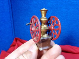 Miniature Dollhouse Size Country Store Coffee Grinder