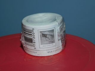 Roll Of 100 Usa First Class Forever Us Flag Stamps,  Date 2015