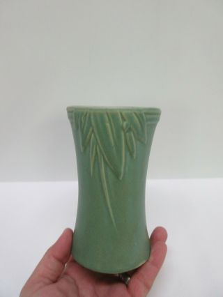 Attic Find Vintage Art Pottery Green Vase Rookwood???