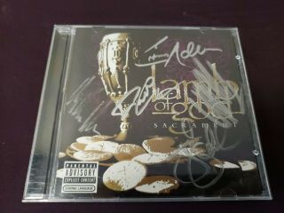 Lamb Of God Signed Cd Autographed By Full Band Sacrement No Cd