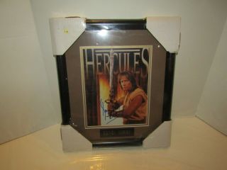 Signed Autograph Print Picture Hercules Kevin Sorbo 16 X 14 Tv Show