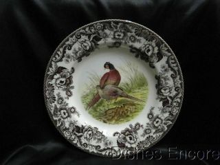 Spode Woodland Pheasant Game Bird,  England: Dinner Plate,  10 3/4 ",  Box