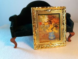 Dollhouse Miniature 1:12 Scale Victorian Framed Picture
