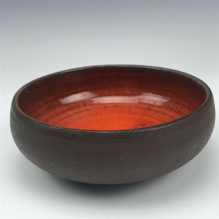 Ditlev Denmark Mid Century Modern Mcm Studio Hand Crafted Art Pottery Bowl 007