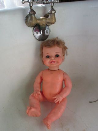 Vintage 1967 Tubsy Baby Doll Ideal Toy Corp.  Sweet